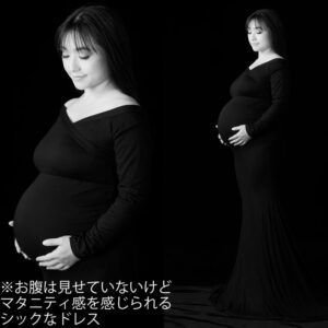 お腹を出さないマタニティフォトの衣装ページが新しくなりました